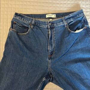 Abercrombie & Fitch High Rise Blue Jeans